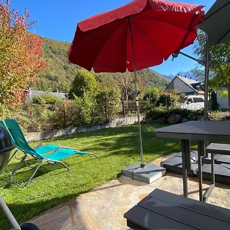 Chalet Bleu Luchon Proche Thermes 3ch Terrasse Bbq Pkg 7p